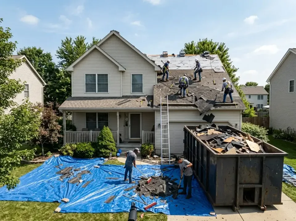 roof-replacement-debris-remova-004 — frequently asked questions, Cheapest Dumpster Rentals in Darnestown, MD